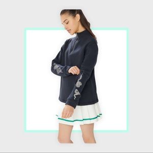 Urban outfitters Future State black snake sleeve sweatshirt.